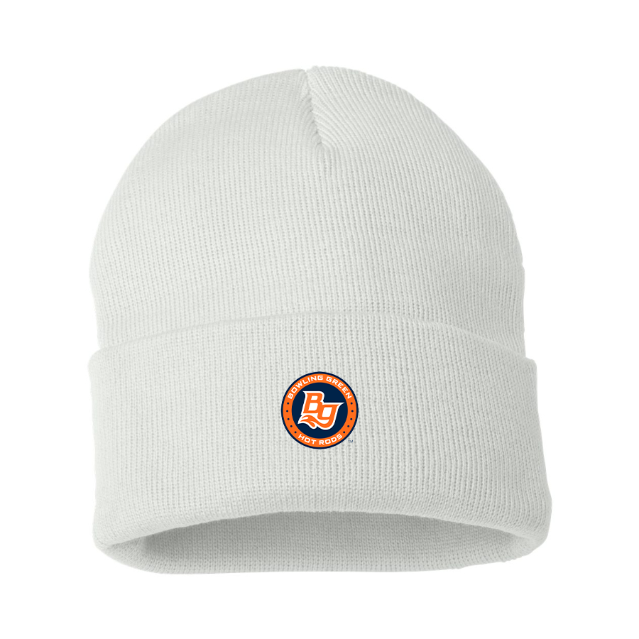 Bowling Green Hot Rods Logo Beanie Hat