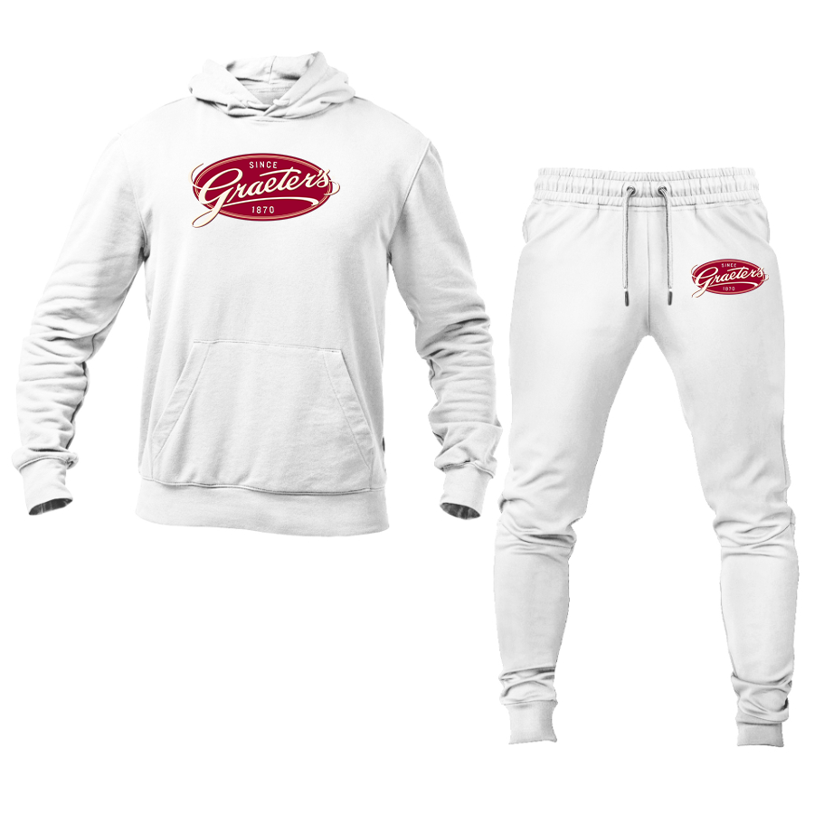 Men's Graeters Logo Hoodie Joggers Set