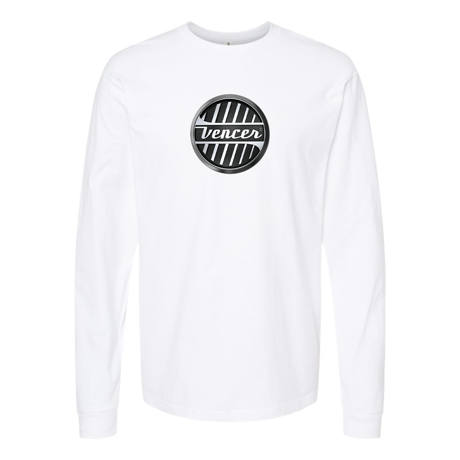 Men's Vencer Logo Cotton Long Sleeve T-Shirt