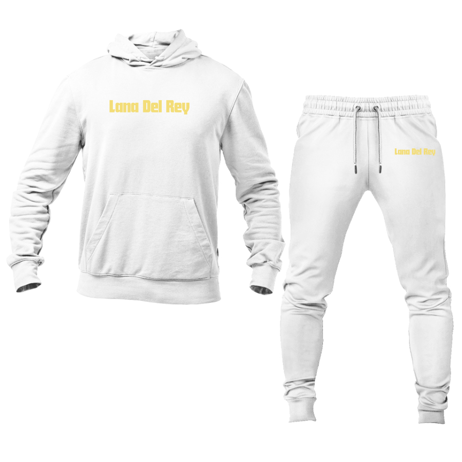 Men's Lana Del Rey Logo Hoodie Joggers Set