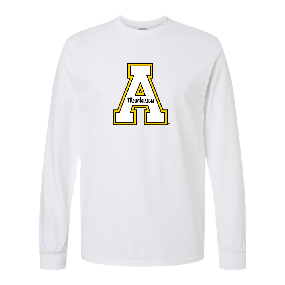 Men's Appalachian State Mountaineers Gildan Heavy Cotton Long Sleeve T-Shirt