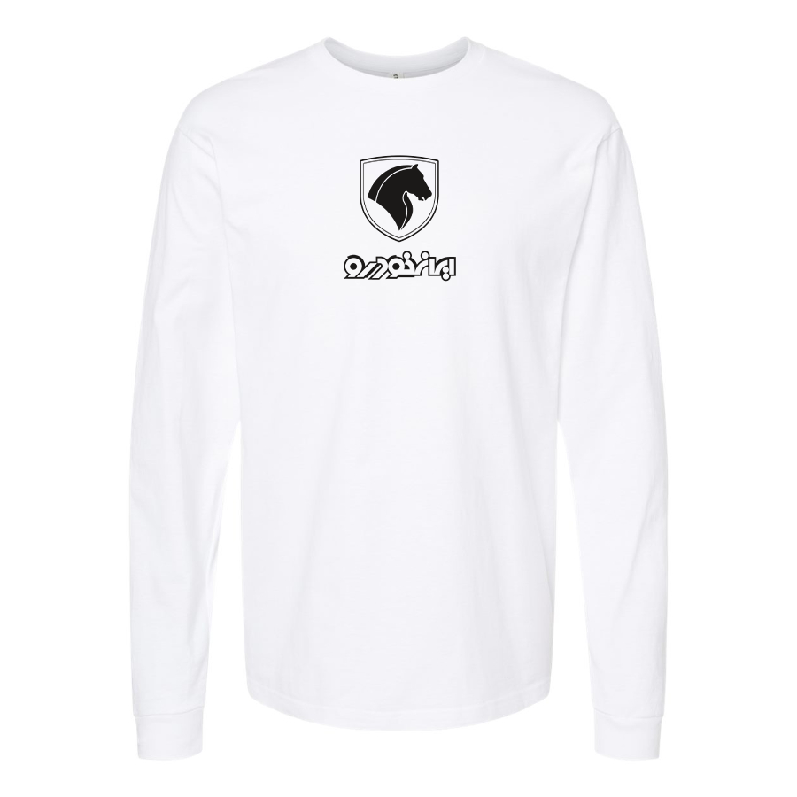 Men's Iran Khodro Logo Cotton Long Sleeve T-Shirt