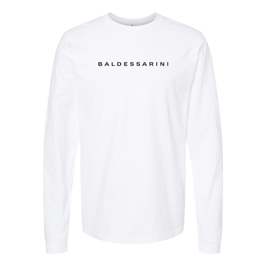 Men's Baldessarini Logo Cotton Long Sleeve T-Shirt