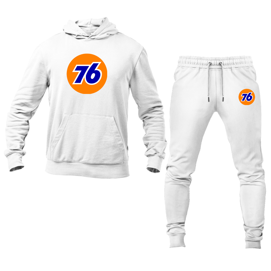 Men's 76 Gas Station Hoodie Joggers Set