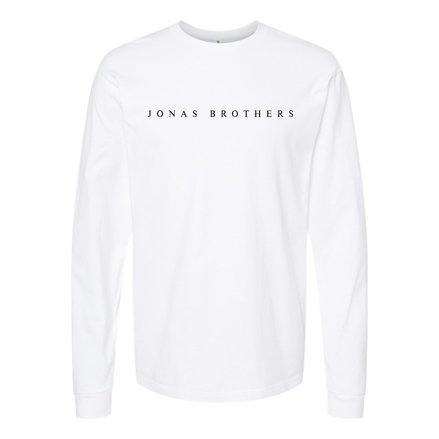 Men's Jonas Brothers Logo Cotton Long Sleeve T-Shirt