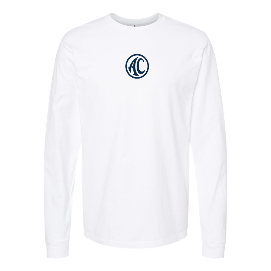 Men's AC Logo Cotton Long Sleeve T-Shirt