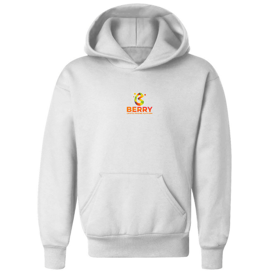 Youth Berry Logo Pullover Hoodie