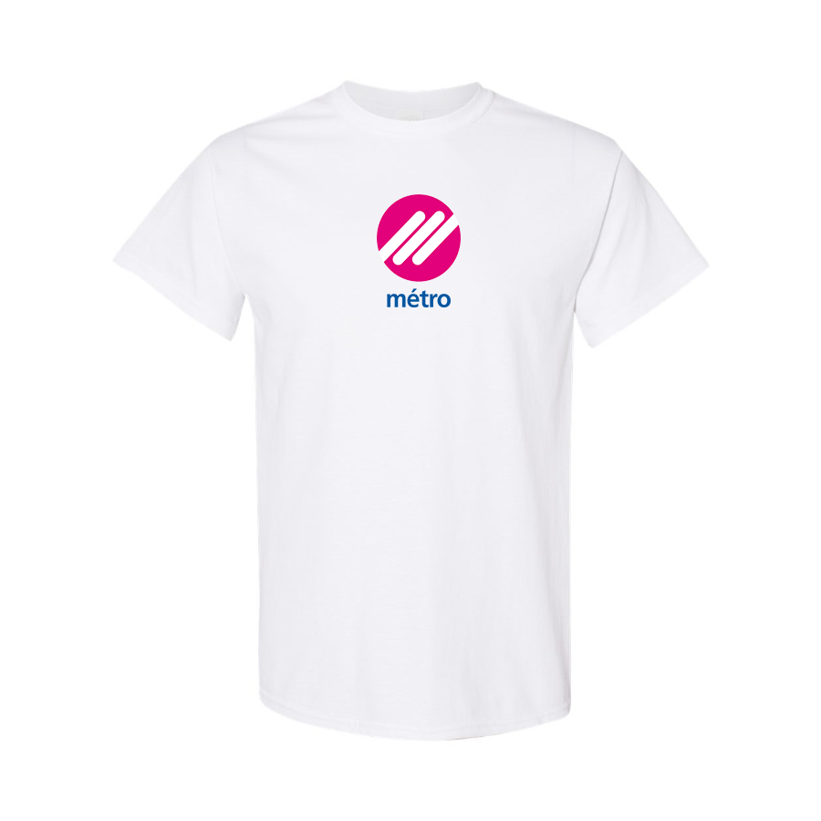 Men's Lausanne Métro Logo Cotton T-Shirt
