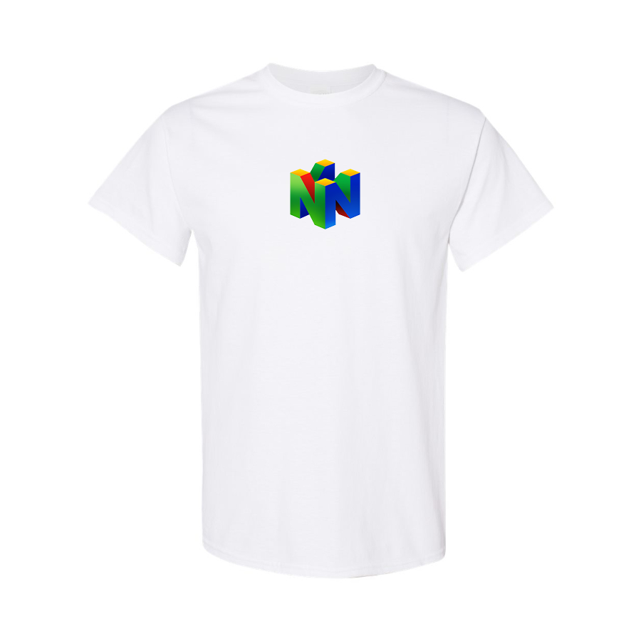 Men's Nintendo N64 Logo Cotton T-Shirt