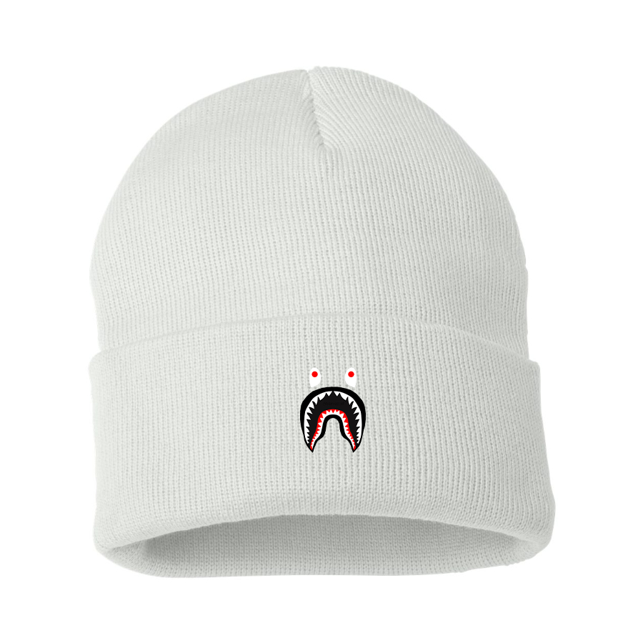 BAPE Shark Logo Beanie Hat