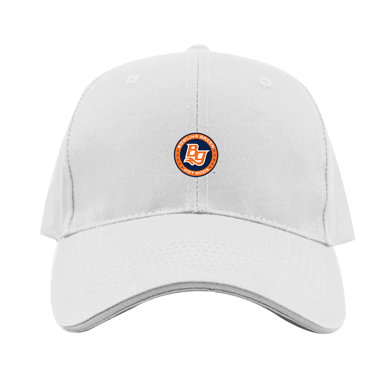 Bowling Green Hot Rods Logo Dad Baseball Cap Hat