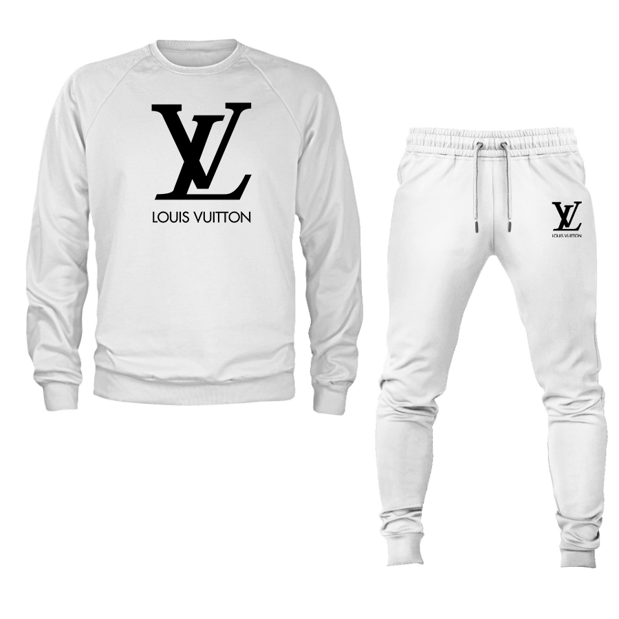 Men's Louis Vuitton Crewneck Sweatshirt Joggers Suit