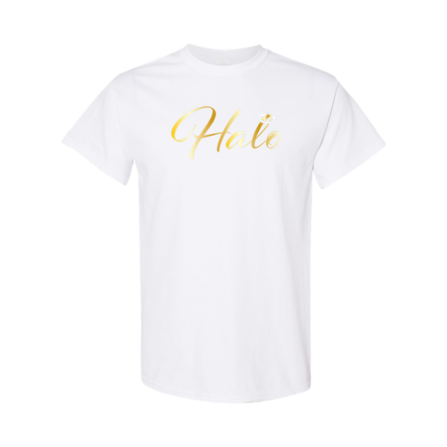 Men's Halo Logo Cotton T-Shirt