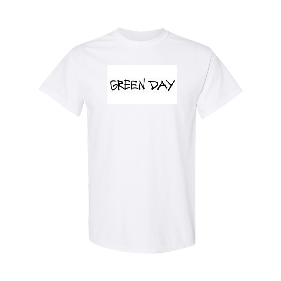 Men's Green Day Logo Cotton T-Shirt