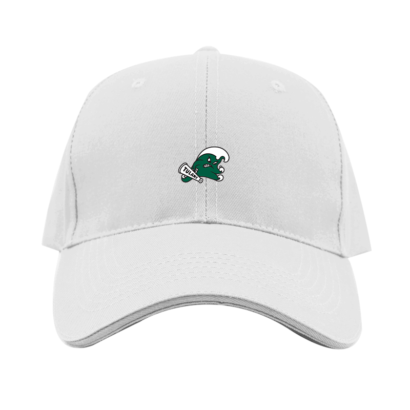 Tulane Green Wave Logo Dad Baseball Cap Hat