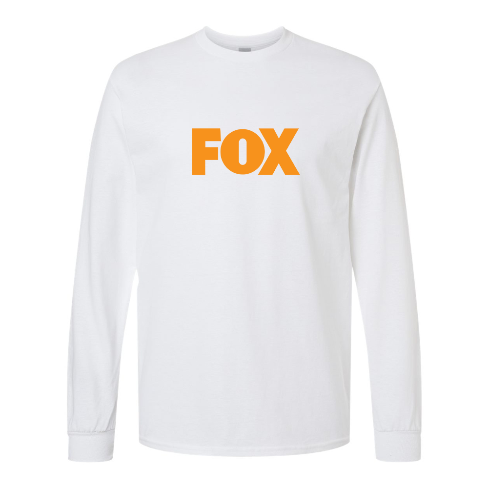 Men's Fox Gildan Heavy Cotton Long Sleeve T-Shirt