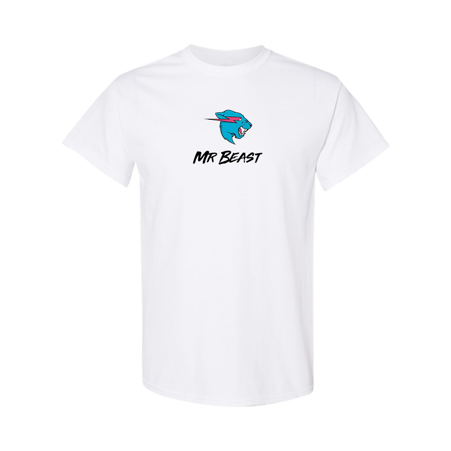 Men's Mr Beast Logo Cotton T-Shirt