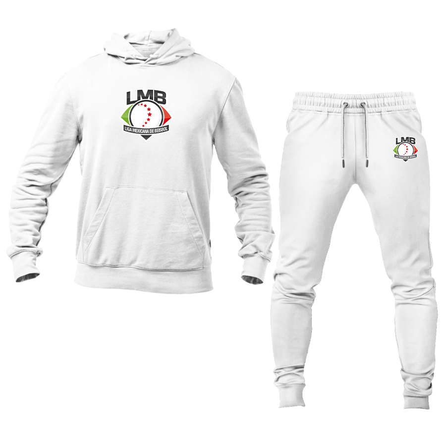 Men's Liga Mexicana de Béisbol Logo Hoodie Joggers Set