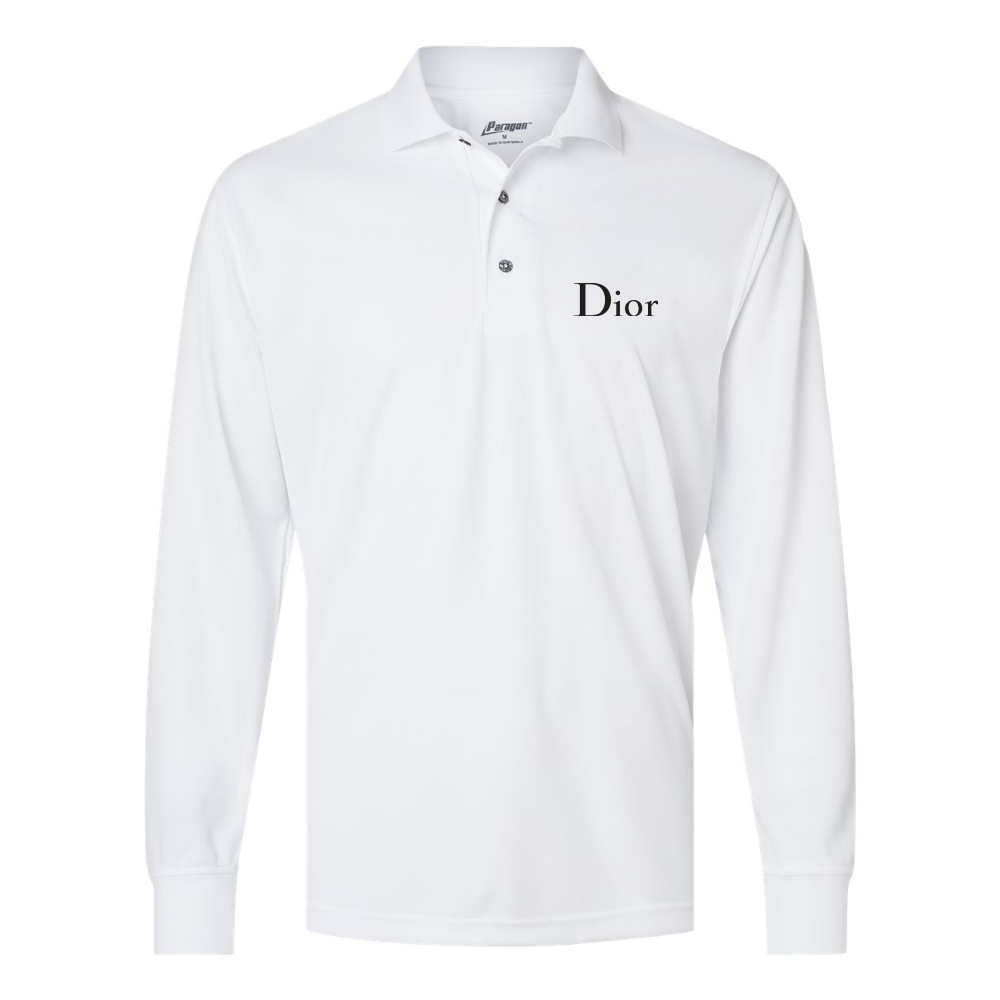 Men's Dior Paragon Prescott Long Sleeve Polo