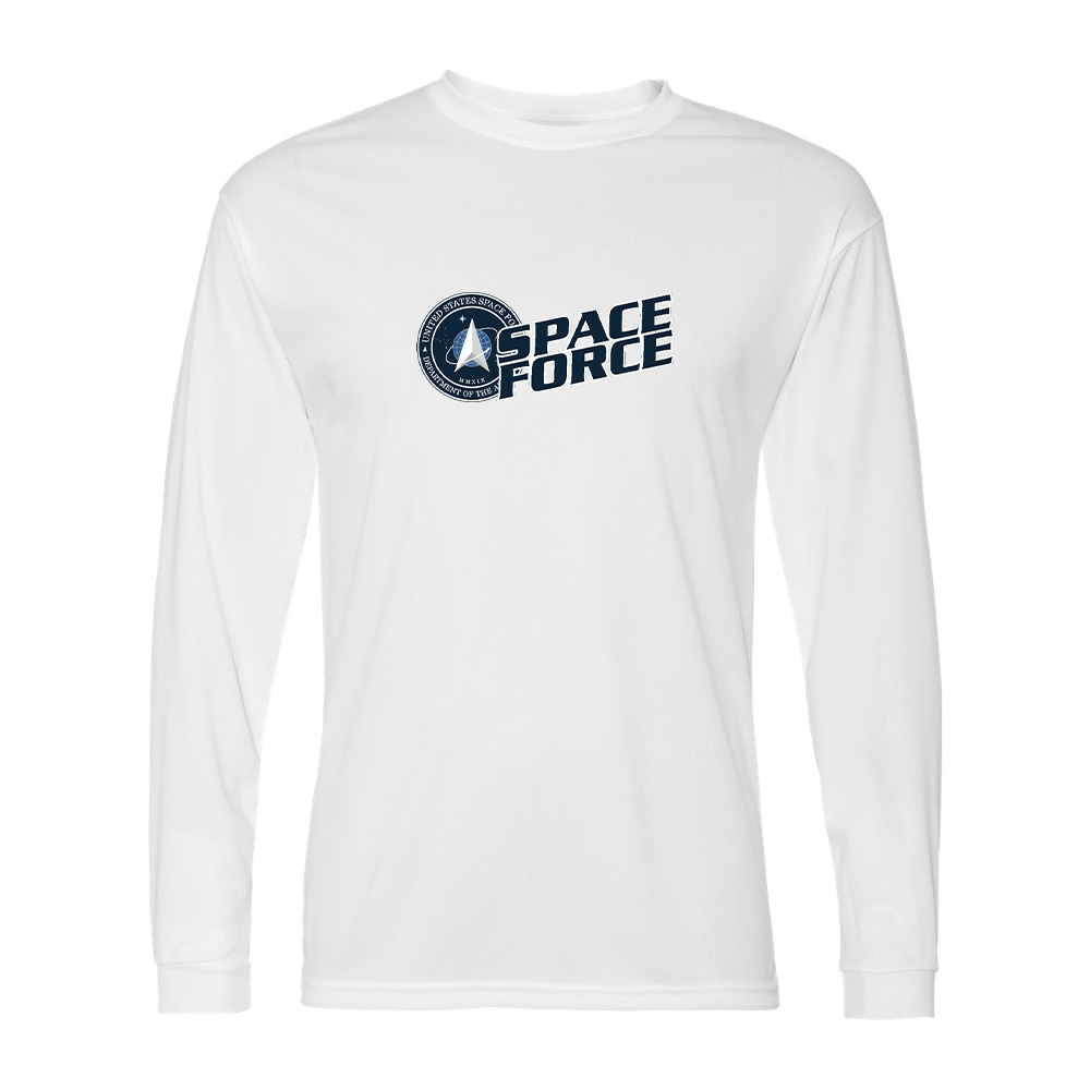 Men's Space Force Performance Long Sleeve T-Shirt