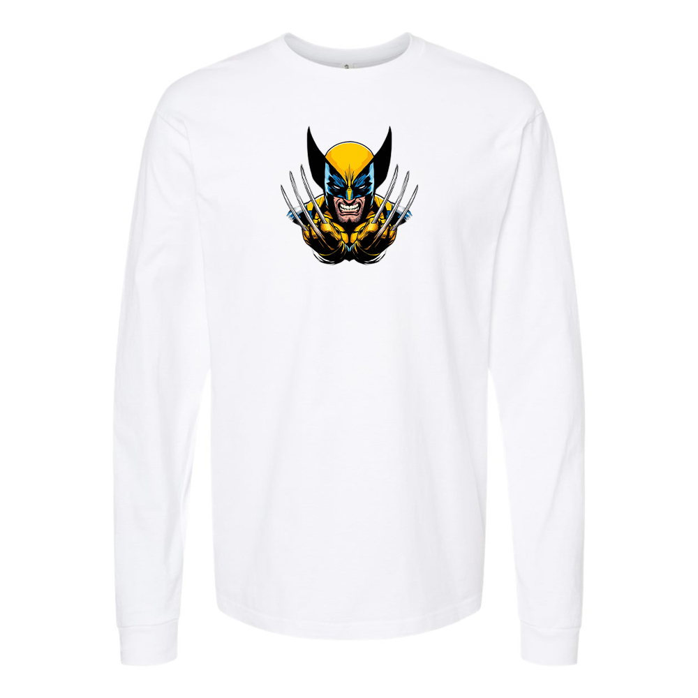 Men's Wolverine 2025 Art Cotton Long Sleeve T-Shirt