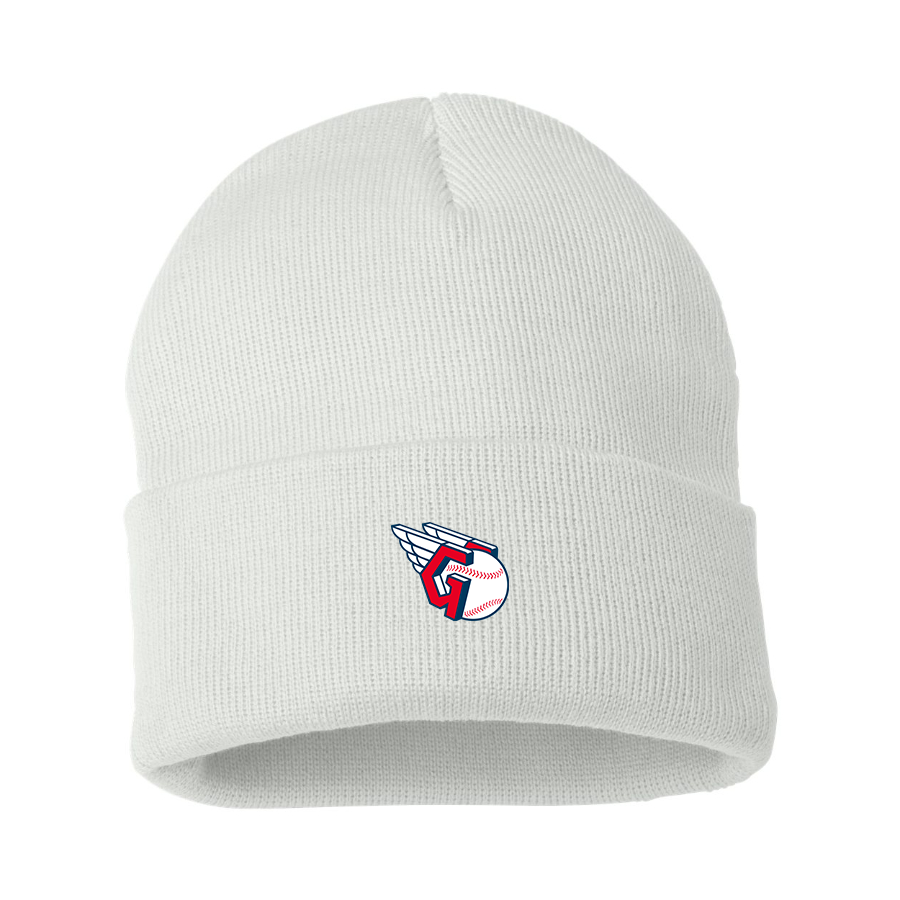 Cleveland Guardians Logo Beanie Hat