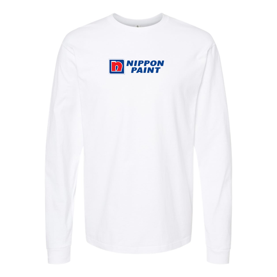 Men's Nippon Paint Logo Cotton Long Sleeve T-Shirt