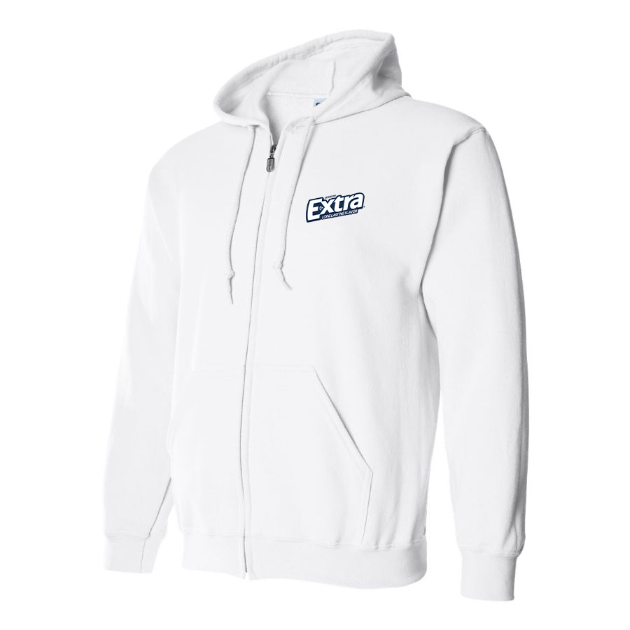 Men's Extra Gum Logo Zipper Hoodie