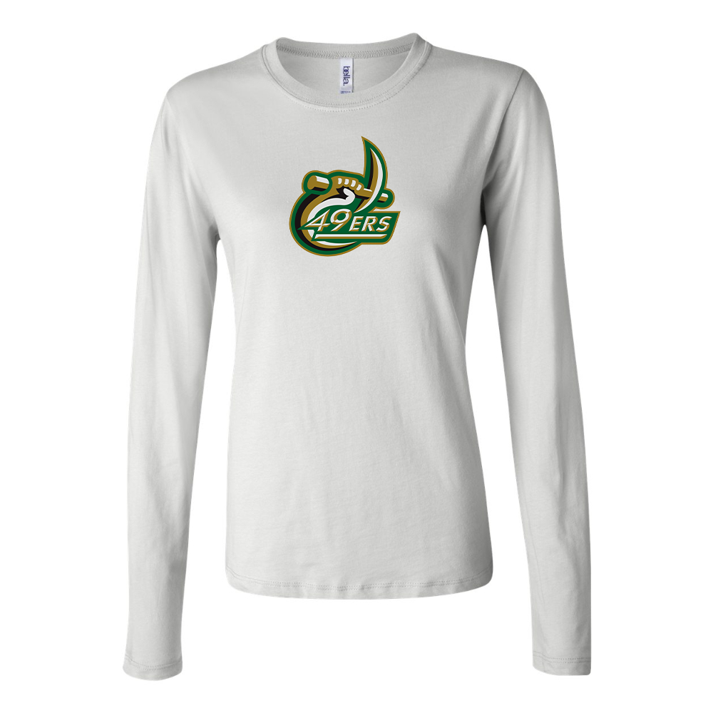BELLA CANVAS Charlotte 49ers Jersey Long Sleeve Tee