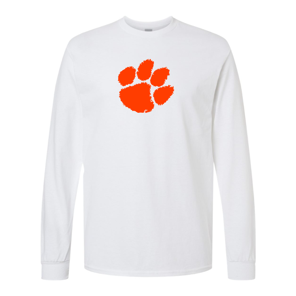 Men's Clemson Tigers Gildan Heavy Cotton Long Sleeve T-Shirt
