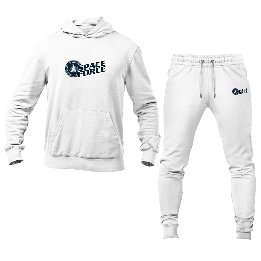 Men's Space Force Hoodie Joggers Set