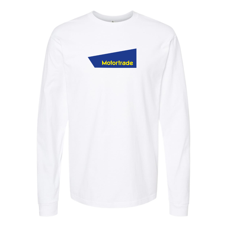 Men's Motortrade Logo Cotton Long Sleeve T-Shirt