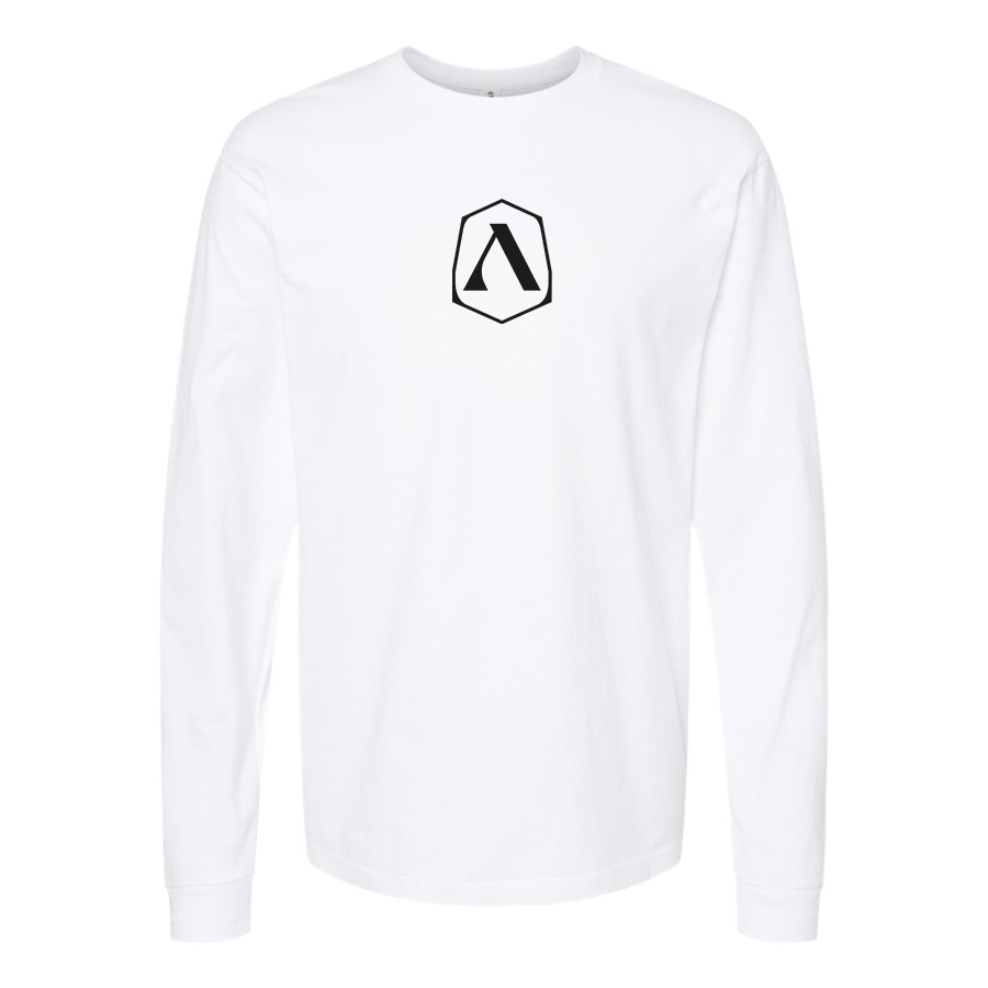 Men's Adamastor Logo Cotton Long Sleeve T-Shirt