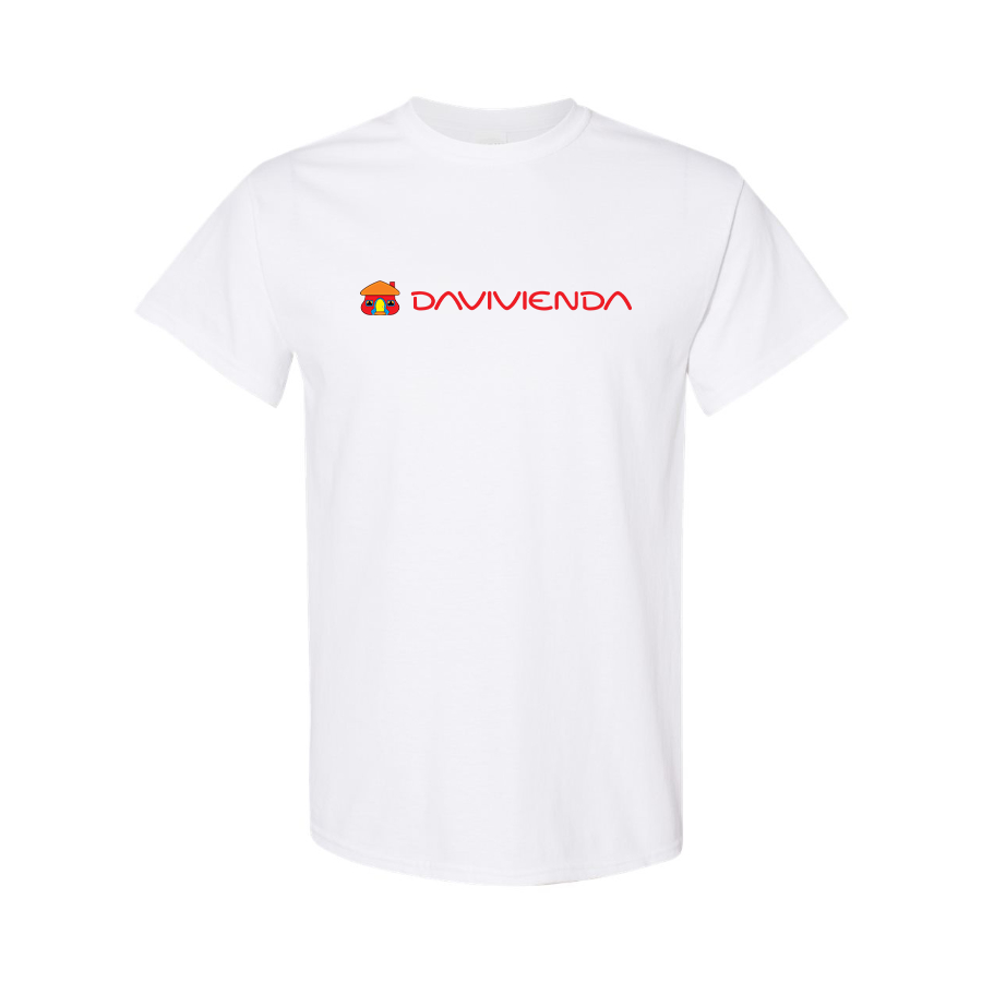 Men's Davivienda Logo Cotton T-Shirt