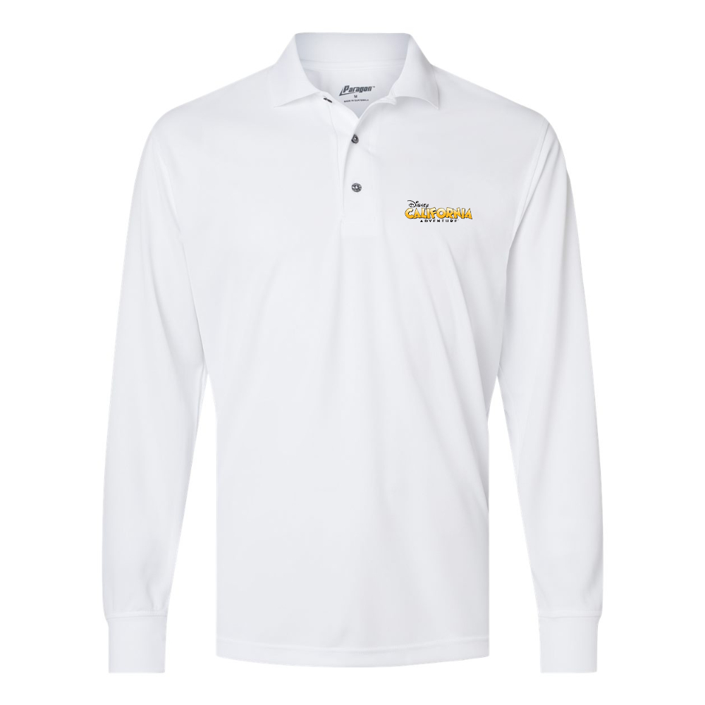 Men's Disney California Adventure Paragon Prescott Long Sleeve Polo