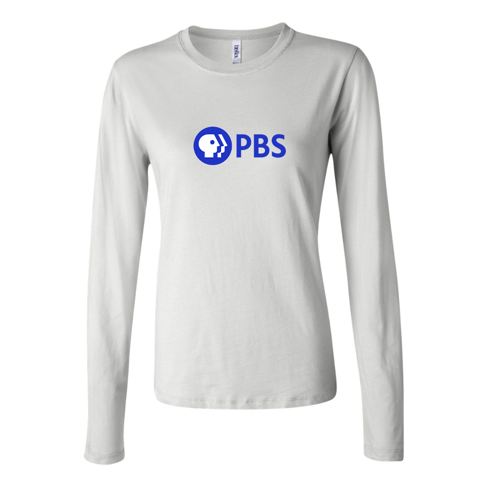 BELLA CANVAS PBS Blue Jersey Long Sleeve Tee