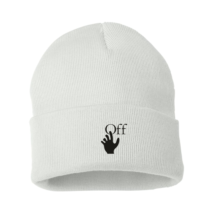 Off-White Hand Logo Beanie Hat