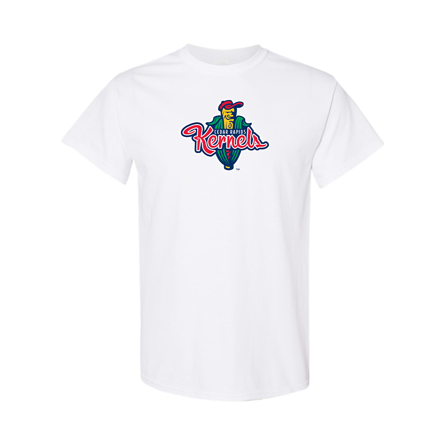 Men's Cedar Rapids Kernels Logo Cotton T-Shirt
