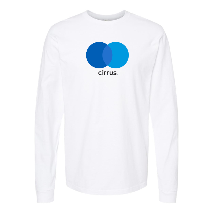 Men's Cirrus Logo Cotton Long Sleeve T-Shirt