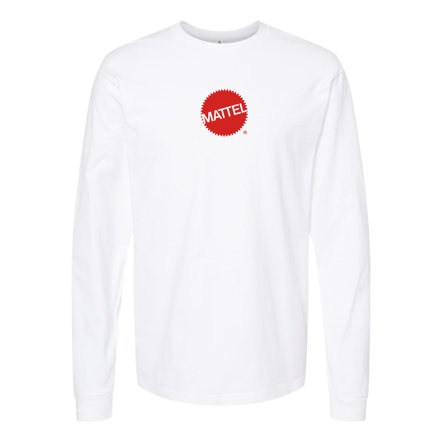 Men's Mattel Logo Cotton Long Sleeve T-Shirt