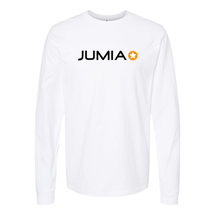 Men's Jumia Logo Cotton Long Sleeve T-Shirt