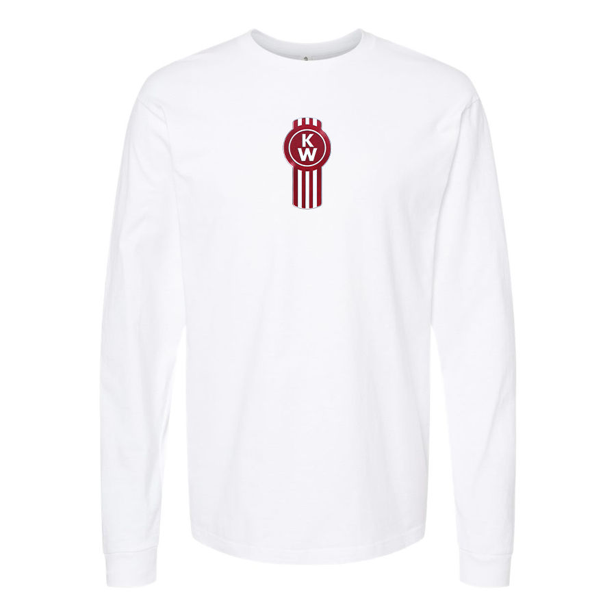 Men's Kenworth Logo Cotton Long Sleeve T-Shirt