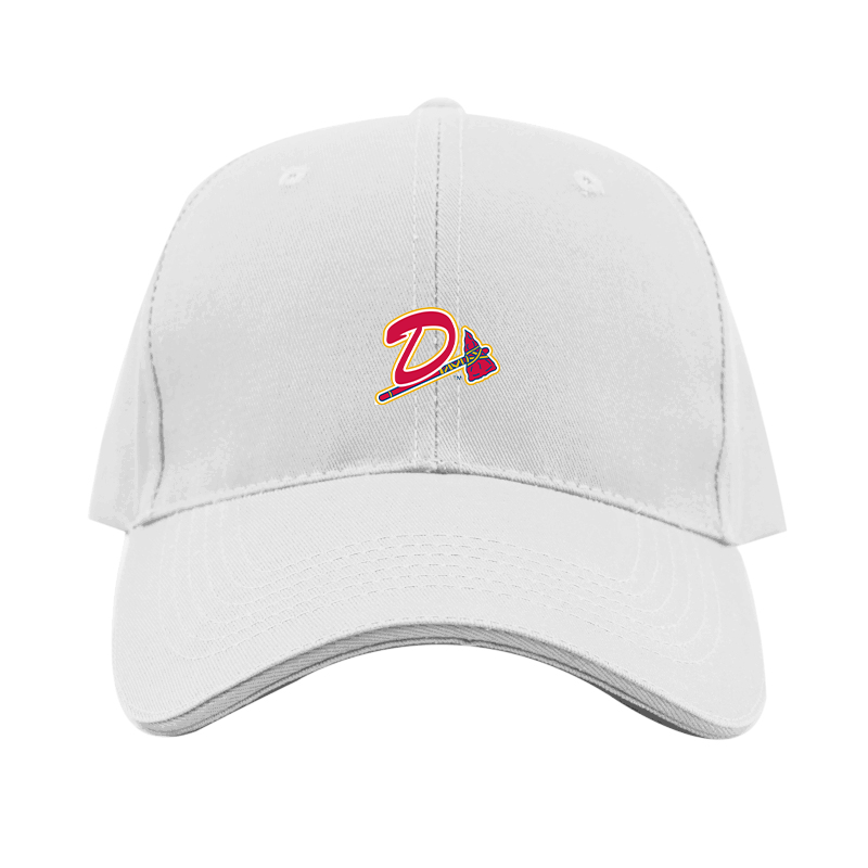 Danville Braves Logo Dad Baseball Cap Hat