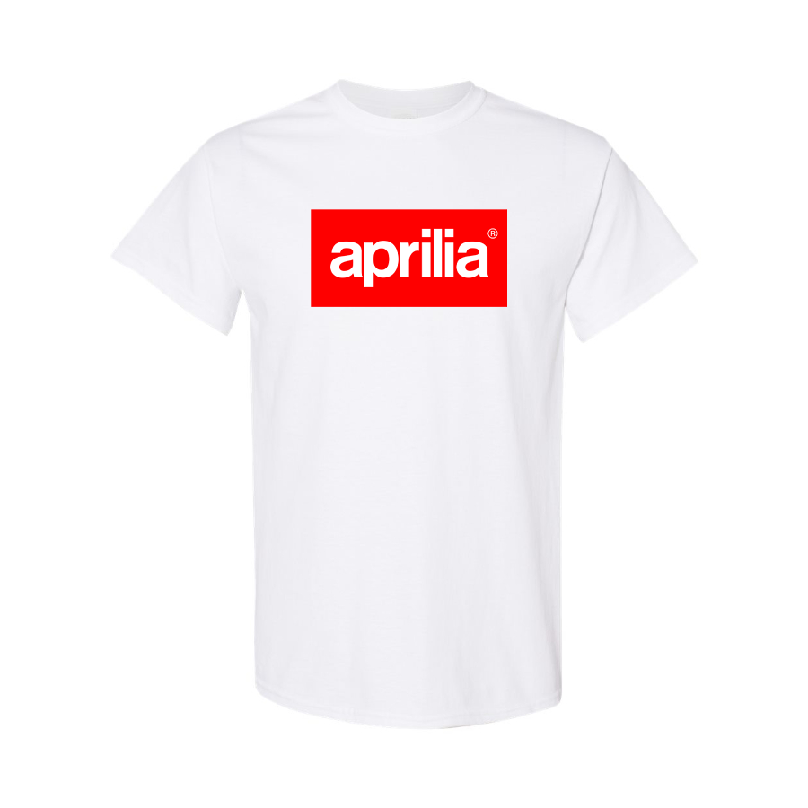 Men's Aprilia Logo Cotton T-Shirt