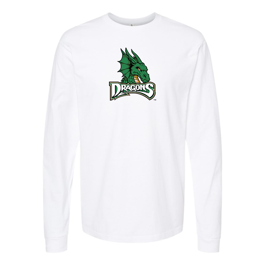 Men's Dayton Dragons Logo Cotton Long Sleeve T-Shirt