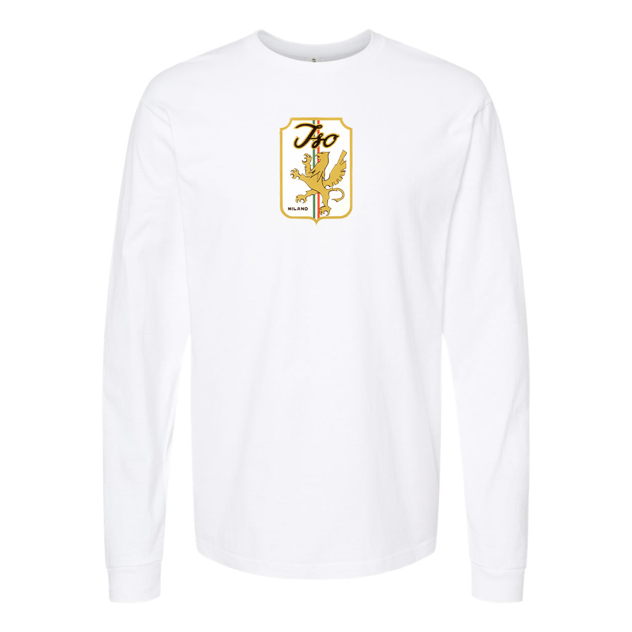 Men's Iso Logo Cotton Long Sleeve T-Shirt