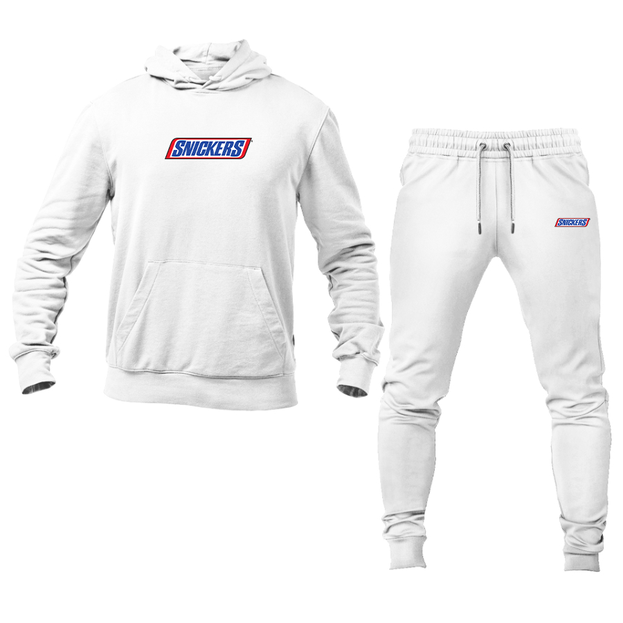Men's Snickers Logo Hoodie Joggers Set