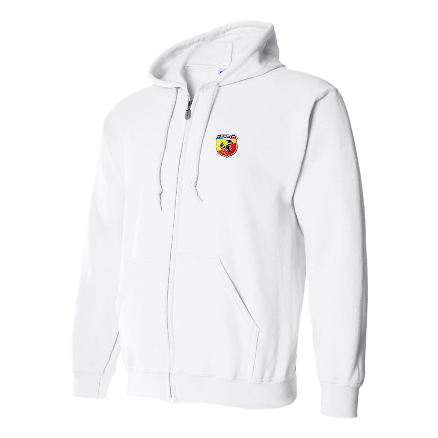 Men's Abarth Logo Zipper Hoodie