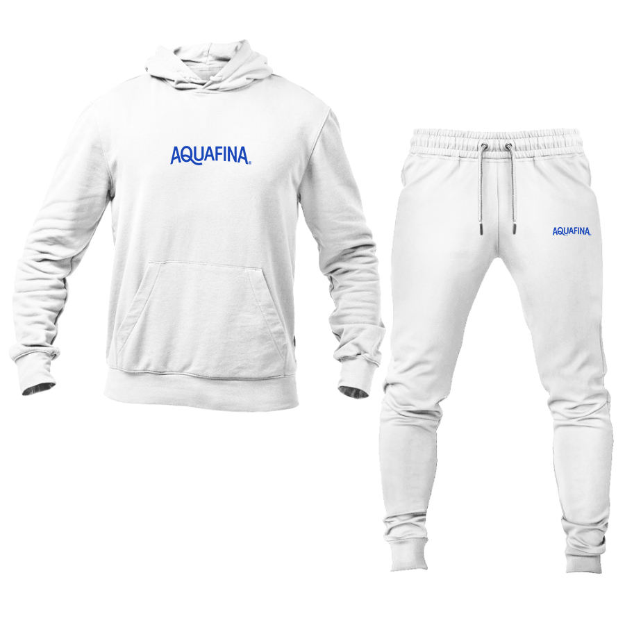 Men's Aquafina Logo Hoodie Joggers Set
