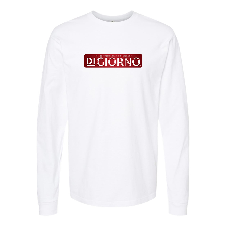 Men's DiGiorno Logo Cotton Long Sleeve T-Shirt